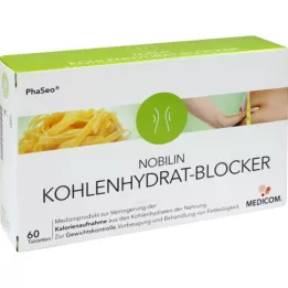 NOBILIN Comprimés bloqueurs de glucides, 60 pc