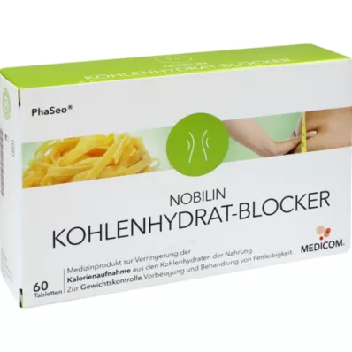 NOBILIN Comprimés bloqueurs de glucides, 60 pc