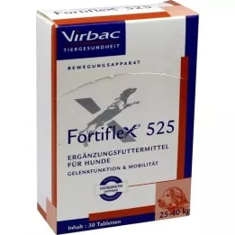 FORTIFLEX 525 comprimés vétérinaires, 30 pc