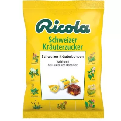 RICOLA avec sachet de bonbons aux herbes, 75 g
