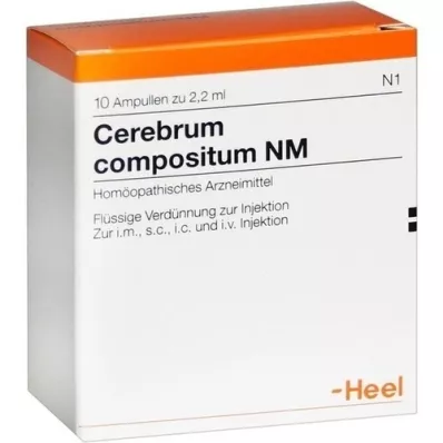 CEREBRUM COMPOSITUM NM Ampoules, 10 pc CEREBRUM COMPOSITUM NM Ampoules, 10 pc