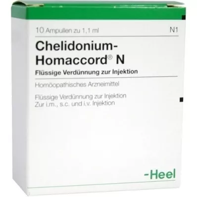 CHELIDONIUM-HOMACCORD N ampoules, 10 pc CHELIDONIUM-HOMACCORD N ampoules, 10 pc