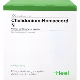 CHELIDONIUM-HOMACCORD N ampoules, 100 pc