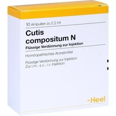 CUTIS ampoules compositum N, 10 pc