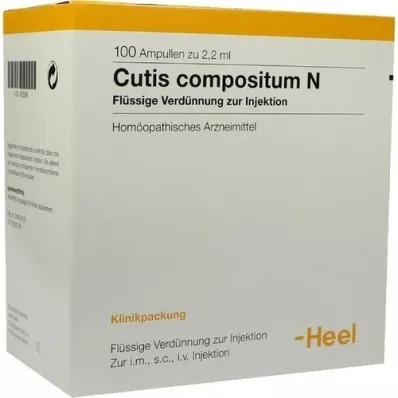 CUTIS ampoules compositum N, 100 pc