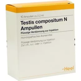 TESTIS COMPOSITUM N ampoules, 10 pc