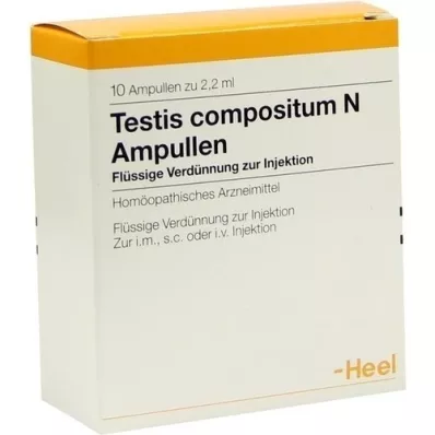 TESTIS COMPOSITUM N ampoules, 10 pc