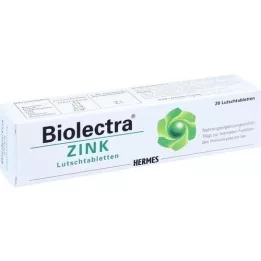 BIOLECTRA Pastilles de zinc, 20 pc