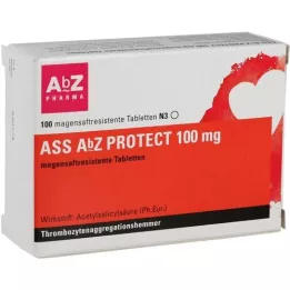 ASS AbZ PROTECT Comprimé gastro-résistant à 100 mg, 100 pc