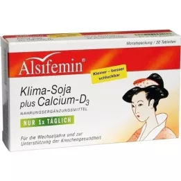 ALSIFEMIN Comprimés Klima-Soja plus Calcium D3, 30 pc