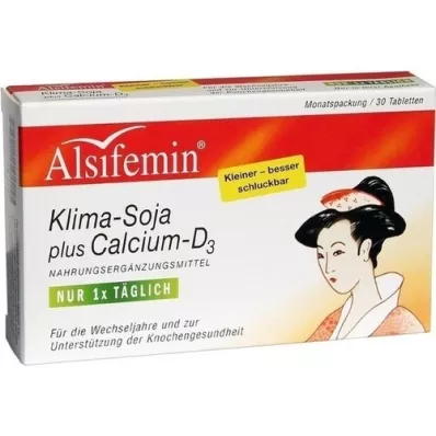 ALSIFEMIN Comprimés Klima-Soja plus Calcium D3, 30 pc