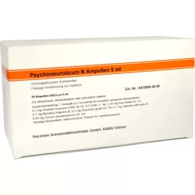 PSYCHONEUROTICUM Ampoules N, 50X5 ml