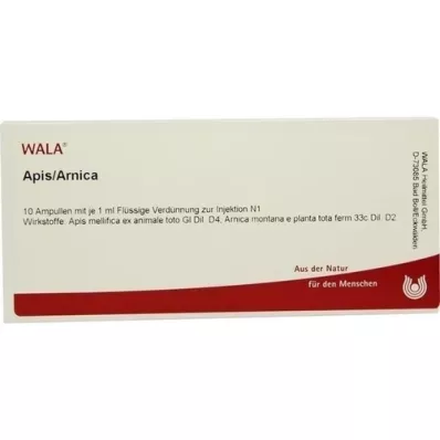 APIS/ARNICA Ampoules, 10X1 ml APIS/ARNICA Ampoules, 10X1 ml
