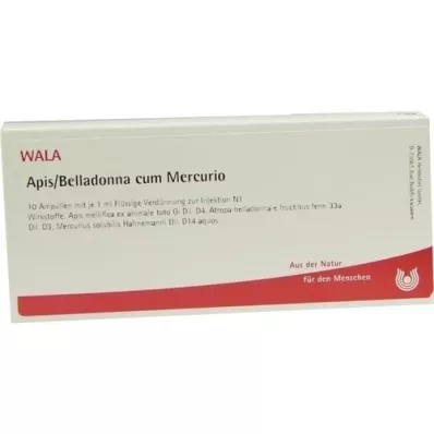 APIS BELLADONNA ampoules cum Mercurio, 10X1 ml APIS BELLADONNA ampoules cum Mercurio, 10X1 ml