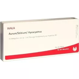 AURUM/STIBIUM/Ampoules dHyoscyamus, 10X1 ml