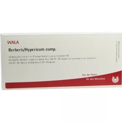 BERBERIS/HYPERICUM comp. ampoules, 10X1 ml
