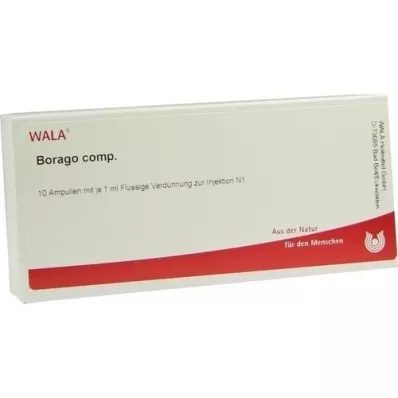 BORAGO COMP.Ampoules, 10X1 ml