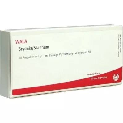 BRYONIA STANNUM Ampoules, 10X1 ml