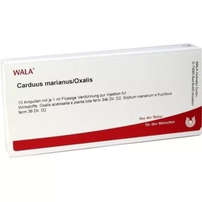 CARDUUS MARIANUS/OXALIS Ampoules, 10X1 ml