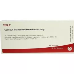 CARDUUS MARIANUS/VISCUM mali comp.ampoules, 10X1 ml