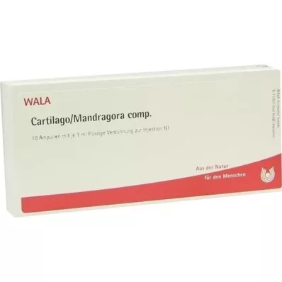 CARTILAGO/Mandragore comp. Ampoules, 10X1 ml