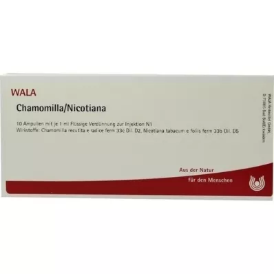 CHAMOMILLA/NICOTIANA Ampoules, 10X1 ml