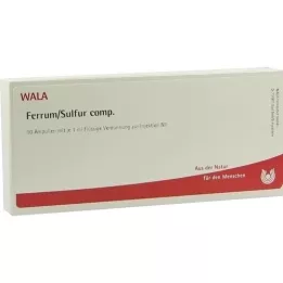 FERRUM SULFUR comp. ampoules, 10X1 ml
