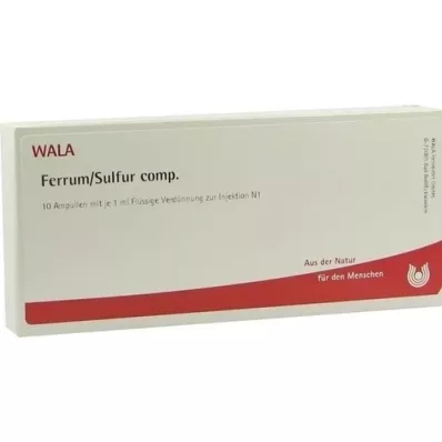 FERRUM SULFUR comp. ampoules, 10X1 ml