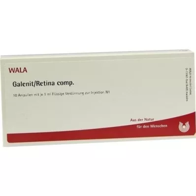 GALENIT/Rétine comp. ampoules, 10X1 ml