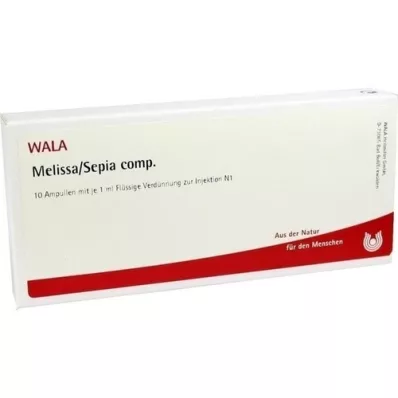 MELISSA/SEPIA comp. ampoules, 10X1 ml MELISSA/SEPIA comp. ampoules, 10X1 ml