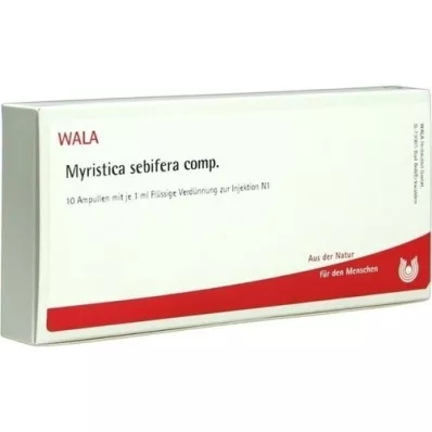 MYRISTICA SEBIFERA COMP.Ampoules, 10X1 ml