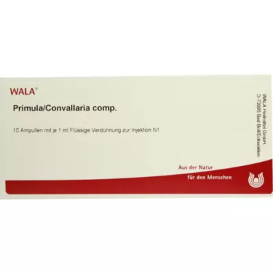 PRIMULA/CONVALLARIA comp. ampoules, 10X1 ml