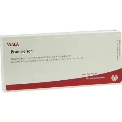 PRUNUSEISEN Ampoules, 10X1 ml