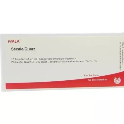 SECALE QUARZ Ampoules, 10X1 ml