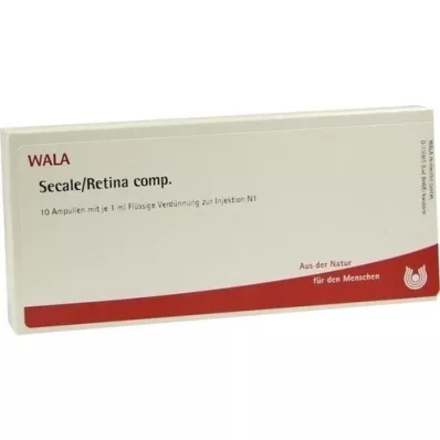 SECALE RETINA comp. ampoules, 10X1 ml