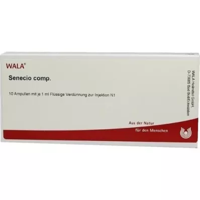 SENECIO COMP.Ampoules, 10X1 ml