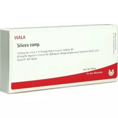 SILICEA COMP.Ampoules, 10X1 ml
