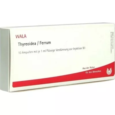 THYREOIDEA/Ampoules Ferrum, 10X1 ml THYREOIDEA/Ampoules Ferrum, 10X1 ml