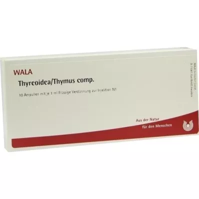 THYREOIDEA/Thymus comp. Ampoules, 10X1 ml