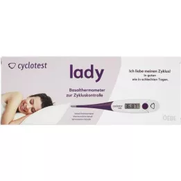 CYCLOTEST thermomètre basal pour femme, 1 pc