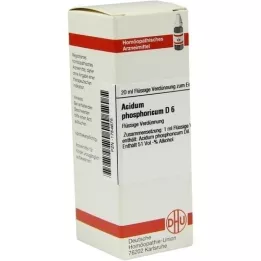 ACIDUM PHOSPHORICUM Dilution D6, 20 ml
