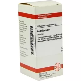 ACONITUM D 4 comprimés, 80 pc