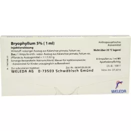 BRYOPHYLLUM 5% 1 ml solution injectable, 8X1 ml