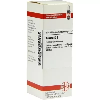 ARNICA Dilution D3, 20 ml