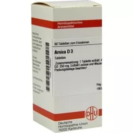 ARNICA D 3 comprimés, 80 pc