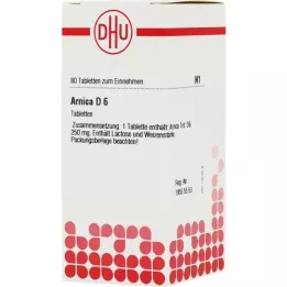 ARNICA D 6 comprimés, 80 pc