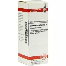 ARSENICUM ALBUM Dilution D6, 20 ml