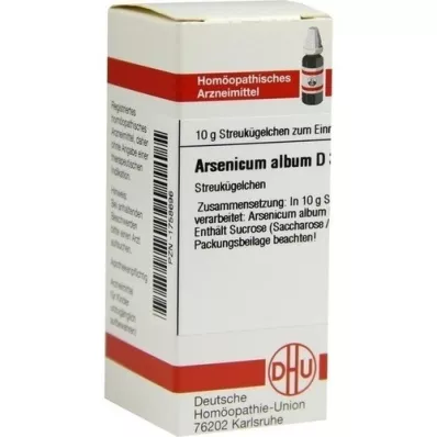 ARSENICUM ALBUM D 30 globules, 10 g