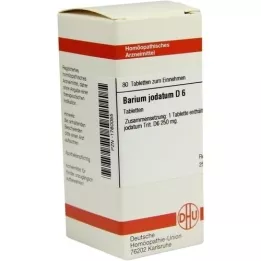 BARIUM JODATUM D 6 comprimés, 80 pc