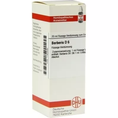 BERBERIS Dilution D6, 20 ml